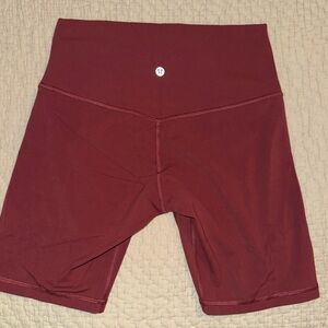 Lululemon Align High Rise Short 8”